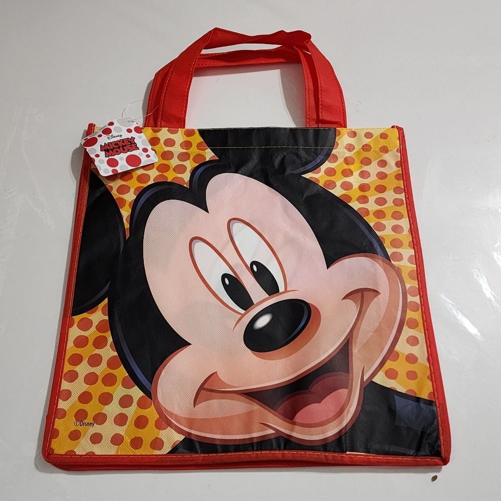 Disney Mickey Mouse Red Tote Bag